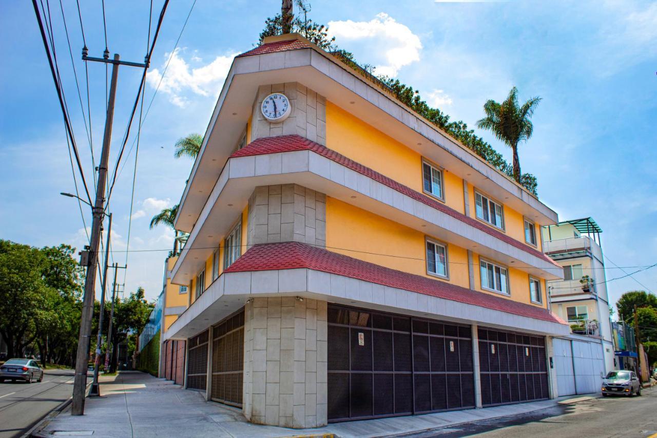 La Casa Del Reloj Hotel เม็กซิโกซิตี้ ภายนอก รูปภาพ