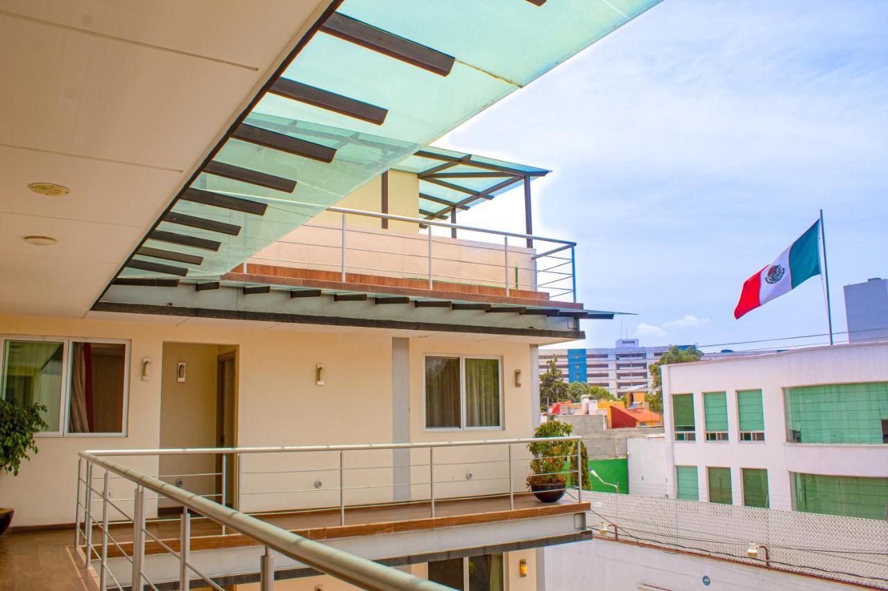 La Casa Del Reloj Hotel เม็กซิโกซิตี้ ภายนอก รูปภาพ