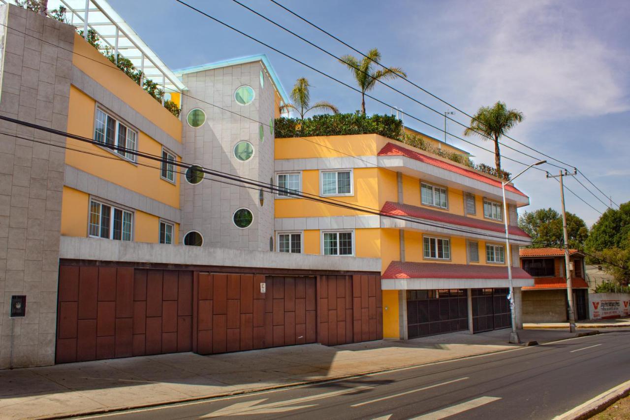 La Casa Del Reloj Hotel เม็กซิโกซิตี้ ภายนอก รูปภาพ